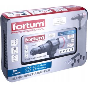 Fortum 4770663 Adapter do nitownic - Do nitów 2,4-6,4mm Fortum 4770663 Adapter do nitownic - Do nitów 2,4-6,4mm