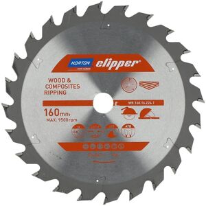 Symantec Kołowa tarcza - 160mm, 16mm, 24Z - Drewno/Kompozyty Symantec Kołowa tarcza - 160mm, 16mm, 24Z - Drewno/Kompozyty