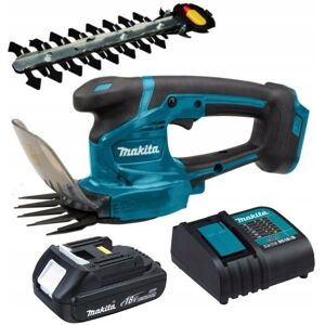 Makita NOŻYCE 2w1 DO ŻYWOPŁOTU TRAWY 110MM 18V, BATERIA LXT, ŁADOWARKA, KOMPLET Makita NOŻYCE 2w1 DO ŻYWOPŁOTU TRAWY 110MM 18V, BATERIA LXT, ŁADOWARKA, KOMPLET