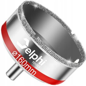 Delphi Otwornica Diamentowa ⌀ 160Mm Koronka Galwaniczna Do Gresu Płytek Glazury Delphi Otwornica Diamentowa ⌀ 160Mm Koronka Galwaniczna Do Gresu Płytek Glazury