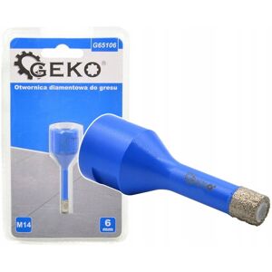 Geko Otwornica Diamentowa Do Gresu 6Mm Szlifierki M14 Geko Otwornica Diamentowa Do Gresu 6Mm Szlifierki M14