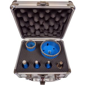 Silver - 5szt - M14 - Diamentowy powlekany - Diamond Core Drill Set Silver - 5szt - M14 - Diamentowy powlekany - Diamond Core Drill Set