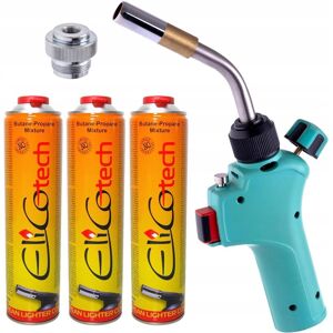 TC Technic *Palnik gazowy AX1-012CGA + Redukcja 1'x7/16' + 3x kartusz ELICO 600ml 7/16' TC Technic *Palnik gazowy AX1-012CGA + Redukcja 1'x7/16' + 3x kartusz ELICO 600ml 7/16'