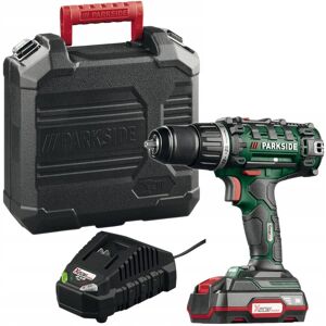 Inny producent Parkside Wiertarko-Wkrętarka 20-Li 20v Aku 2,0ah + Ładowarka i Walizka Inny producent Parkside Wiertarko-Wkrętarka 20-Li 20v Aku 2,0ah + Ładowarka i Walizka