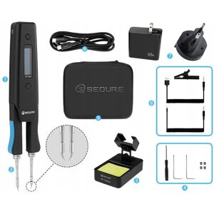 Inny producent Pęseta / Rozlutownica / Lutownica SEQURE HT140 + Zasilacz 65W Inny producent Pęseta / Rozlutownica / Lutownica SEQURE HT140 + Zasilacz 65W