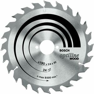 Piła tarczowa BOSCH Opti, 180x2,6x30/20 mm, 36 zębów Piła tarczowa BOSCH Opti, 180x2,6x30/20 mm, 36 zębów