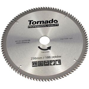 Tornado Piła Tarczowa do Aluminium 250mm 100 Zębów Tornado Piła Tarczowa do Aluminium 250mm 100 Zębów