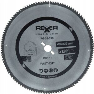 REXXER Piła Tarczowa Do Drewna 400X30 Mm 120 Zębów Hm REXXER Piła Tarczowa Do Drewna 400X30 Mm 120 Zębów Hm