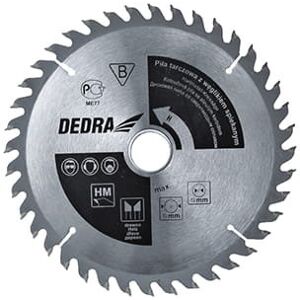 Piła tarczowa do drewna z węglikiem DEDRA H19060 60 zębów, śr.190x30mm, widia Piła tarczowa do drewna z węglikiem DEDRA H19060 60 zębów, śr.190x30mm, widia