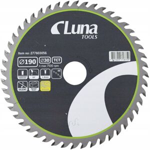 Piła tarczowa Luna Extra Thin 190x30 Z48 Piła tarczowa Luna Extra Thin 190x30 Z48