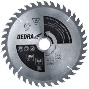 Piła tarczowa do drewna z węglikiem DEDRA H23536 36 zębów, śr.235x30mm, widia Piła tarczowa do drewna z węglikiem DEDRA H23536 36 zębów, śr.235x30mm, widia
