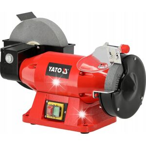 YATO PODWÓJNA SZLIFIERKA STOŁOWA DWUTARCZOWA DO OSTRZENIA 520W 150mm 200mm YATO PODWÓJNA SZLIFIERKA STOŁOWA DWUTARCZOWA DO OSTRZENIA 520W 150mm 200mm