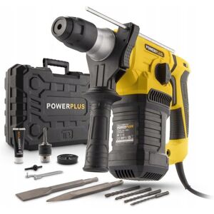 Inny producent POWERPLUS Wiertarka Udarowa 1500W SDS Plus 5J 7 Akcesoriów Inny producent POWERPLUS Wiertarka Udarowa 1500W SDS Plus 5J 7 Akcesoriów
