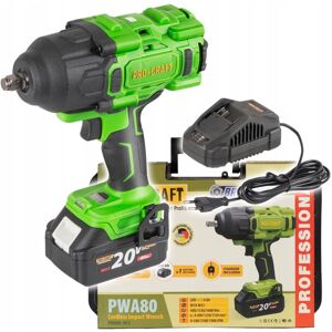 inna (Inny) PROCRAFT Akumulatorowy klucz udarowy Procraft PWA80-1B-C inna (Inny) PROCRAFT Akumulatorowy klucz udarowy Procraft PWA80-1B-C