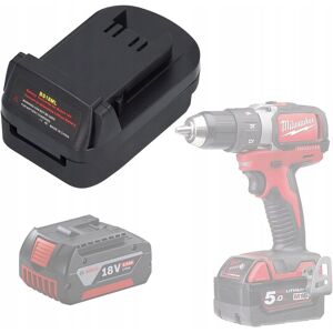 Rosfix Adapter do Akumulatora Bosch 18V do Milwaukee 18V – Kompatybilność z Modelami Wyjście USB 5V, 2.1A Materiał ABS+PC Rosfix Adapter do Akumulatora Bosch 18V do Milwaukee 18V – Kompatybilność z Modelami Wyjście USB 5V, 2.1A Materiał ABS+PC