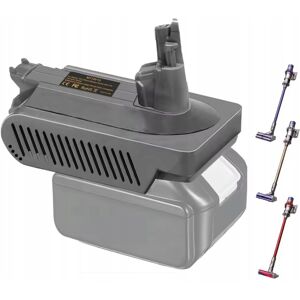 Inny producent Rosfix Adapter do Akumulatora Makita 18V do Dyson V10 – Kompatybilny z V10 Animal, Absolute, Motorhead Materiał ABS Zabezpieczenia Przed Zwarciem Inny producent Rosfix Adapter do Akumulatora Makita 18V do Dyson V10 – Kompatybilny z V10 Animal, Absolute, Motorhead Materiał ABS Zabezpieczenia Przed Zwarciem