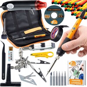 Inny producent Rosfix ProFix 10w1 – Zestaw Lutowniczy z Lutownicą Pitbull 60W i Opalarką 300W 10 Elementów Etui i Narzędzia do Elektroniki Inny producent Rosfix ProFix 10w1 – Zestaw Lutowniczy z Lutownicą Pitbull 60W i Opalarką 300W 10 Elementów Etui i Narzędzia do Elektroniki