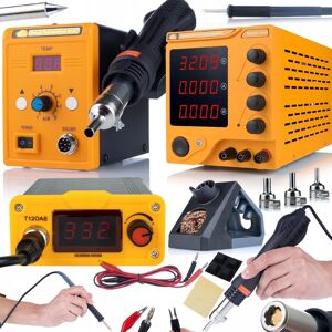 Rosfix Zestaw Serwisowy ProTech Trio v1 – Narzędzia do Elektroniki Zasilacz 32V 10A, Stacja Lutownicza 858D Wysoka Precyzja i Wydajność Rosfix Zestaw Serwisowy ProTech Trio v1 – Narzędzia do Elektroniki Zasilacz 32V 10A, Stacja Lutownicza 858D Wysoka Precyzja i Wydajność