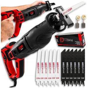 RED TECHNIC Solidna PIŁA SZABLASTA wyrzynarka lisi ogon ELEKTRYCZNA 1800W + noże ZESTAW RED TECHNIC Solidna PIŁA SZABLASTA wyrzynarka lisi ogon ELEKTRYCZNA 1800W + noże ZESTAW