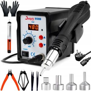 Delphi tools SPAWARKA DO PLASTIKU STACJA LUTOWNICZA HOT AIR ZGRZEWARKA LUTOWNICA 858D Delphi tools SPAWARKA DO PLASTIKU STACJA LUTOWNICZA HOT AIR ZGRZEWARKA LUTOWNICA 858D