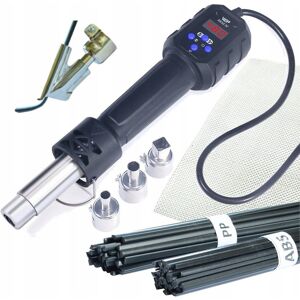 Hotair Spawarka do plastiku WEP 8858-IV + 3x dysza, BUT, zestaw spoiw, siatka Hotair Spawarka do plastiku WEP 8858-IV + 3x dysza, BUT, zestaw spoiw, siatka