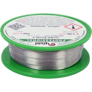 Cynel Spoiwo, Drut Lutowniczy Z Topnikiem 1,0Mm, 100G Cynel Spoiwo, Drut Lutowniczy Z Topnikiem 1,0Mm, 100G