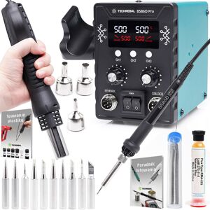 Techrebal STACJA LUTOWNICZA 2W1 HOTAIR 8586 760W NOWA JAKOŚĆ Techrebal STACJA LUTOWNICZA 2W1 HOTAIR 8586 760W NOWA JAKOŚĆ