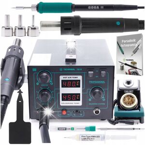 Inny producent STACJA LUTOWNICZA 2w1 TECHREBAL 706 III GORĄCE POWIETRZE NA GROTY C245 720W Inny producent STACJA LUTOWNICZA 2w1 TECHREBAL 706 III GORĄCE POWIETRZE NA GROTY C245 720W