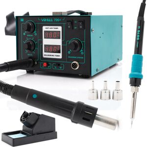 Techrebal Stacja lutownicza 2w1 Yihua 706+ Techrebal Stacja lutownicza 2w1 Yihua 706+