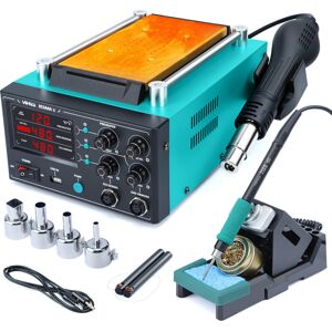 Techrebal Stacja lutownicza 3w1 YIHUA 853AAA-II C210 Techrebal Stacja lutownicza 3w1 YIHUA 853AAA-II C210