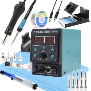 Techrebal Stacja Lutownicza Hot-Air 2W1 Yihua 8786D-I + Mata Techrebal Stacja Lutownicza Hot-Air 2W1 Yihua 8786D-I + Mata