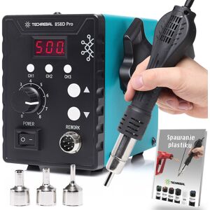 Techrebal - 858D Pro - 700 W - Stacja do lutowania na gorące powietrze Techrebal - 858D Pro - 700 W - Stacja do lutowania na gorące powietrze
