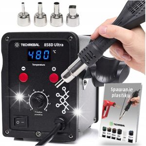 Inny producent STACJA LUTOWNICZA hot air Spawarka do plastiku Techrebal 858D Ultra 750W Inny producent STACJA LUTOWNICZA hot air Spawarka do plastiku Techrebal 858D Ultra 750W