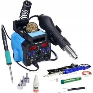 Stacja lutownicza HOTAIR BGA WEP 938BD-III GROT T12 +START PACK Stacja lutownicza HOTAIR BGA WEP 938BD-III GROT T12 +START PACK