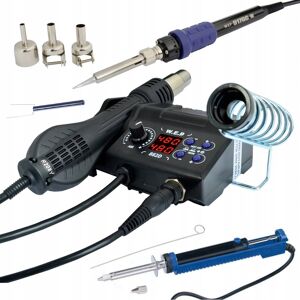 Stacja lutownicza HOTAIR WEP 882D BGA 750W +Odsysacz Zestaw Stacja lutownicza HOTAIR WEP 882D BGA 750W +Odsysacz Zestaw