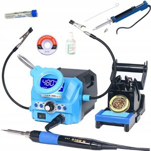 Stacja lutownicza HOTAIR WEP 939D+III + Cyna, Topnik, Odsysacz elektryczny Stacja lutownicza HOTAIR WEP 939D+III + Cyna, Topnik, Odsysacz elektryczny