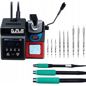 ELECTRONICA 4U Stacja lutownicza lutownica C115 C210 C245 oporowa AIFEN A9 120W + 9 grotów ELECTRONICA 4U Stacja lutownicza lutownica C115 C210 C245 oporowa AIFEN A9 120W + 9 grotów
