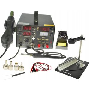 Hotair Stacja Lutownicza WEP 853D +Platforma PCB 628-III Hotair Stacja Lutownicza WEP 853D +Platforma PCB 628-III