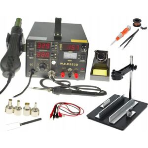 Hotair Stacja Lutownicza WEP 853D +Platforma PCB 628-IV Hotair Stacja Lutownicza WEP 853D +Platforma PCB 628-IV
