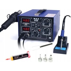 Hotair Stacja Lutownicza WEP 872D 2w1 +FLUX 223 Hotair Stacja Lutownicza WEP 872D 2w1 +FLUX 223