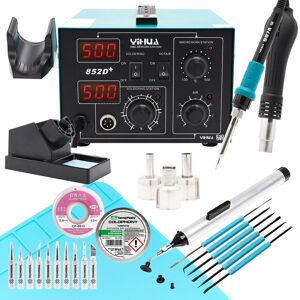 Techrebal STACJA LUTOWNICZA YIHUA 852D+ AKCESORIA MATA GROTY Techrebal STACJA LUTOWNICZA YIHUA 852D+ AKCESORIA MATA GROTY