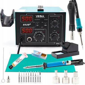 Techrebal Stacja Rozlutownica 3W1 Hot Air Yihua 852D+ Mata Techrebal Stacja Rozlutownica 3W1 Hot Air Yihua 852D+ Mata