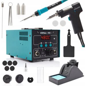 Techrebal Stacja rozlutownicza 2w1 Yihua 948-I Techrebal Stacja rozlutownicza 2w1 Yihua 948-I