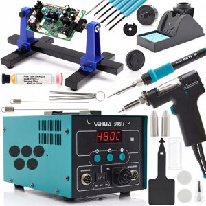 Techrebal Stacja rozlutownicza 2w1 Yihua 948-I + Groty + Topnik + Uchwyt + Haki Techrebal Stacja rozlutownicza 2w1 Yihua 948-I + Groty + Topnik + Uchwyt + Haki