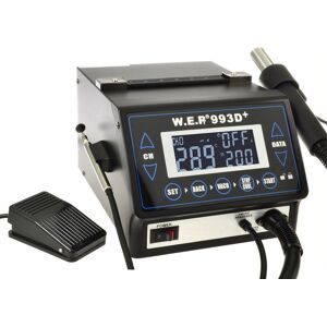 Hotair Stacja WEP 993D+ LCD pamięć ustawień x10 z TRYBAMI Hotair Stacja WEP 993D+ LCD pamięć ustawień x10 z TRYBAMI