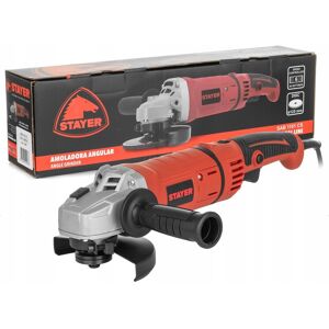 Stayer Szlifierka Kątowa 125mm 1100w 6 Stopniowa Regulacja Obrotów Kompakt Stayer Szlifierka Kątowa 125mm 1100w 6 Stopniowa Regulacja Obrotów Kompakt