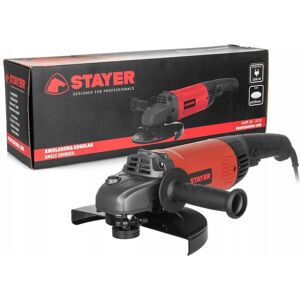 Stayer Szlifierka Kątowa 230mm 2200w 6500 Obr/min M14 3-Pozycyjna Rękojeść Stayer Szlifierka Kątowa 230mm 2200w 6500 Obr/min M14 3-Pozycyjna Rękojeść