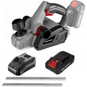 Strug Akumulatorowy + Bateria 4ah + Ładowarka GRAPHITE Strug Akumulatorowy + Bateria 4ah + Ładowarka GRAPHITE
