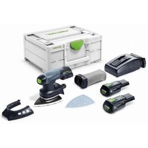 Szlifierka hybrydowa FESTOOL Delta DTSC 400 3.0 I-Plus - 2 akumulatory 3,0 Ah 18 V - Systainer SYS3 M 187 - 577508 Szlifierka hybrydowa FESTOOL Delta DTSC 400 3.0 I-Plus - 2 akumulatory 3,0 Ah 18 V - Systainer SYS3 M 187 - 577508