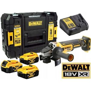 DeWalt SZLIFIERKA KĄTOWA AKUMULATOROWA 125mm XR 18V ZESTAW COMBO 3*5.0Ah ŁADOWARKA DeWalt SZLIFIERKA KĄTOWA AKUMULATOROWA 125mm XR 18V ZESTAW COMBO 3*5.0Ah ŁADOWARKA